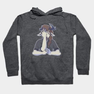 Shy with Many Eyes Hoodie